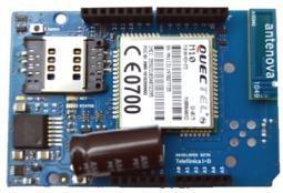 Arduino GSM Επιτυγχάνει ασύρματη επικοινωνία με μία προκαθορισμένη ασύρματη μονάδα.