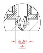 PCS Mini High Performance Hot Sprue Bushing 2.74.63.88 REFERENCE.