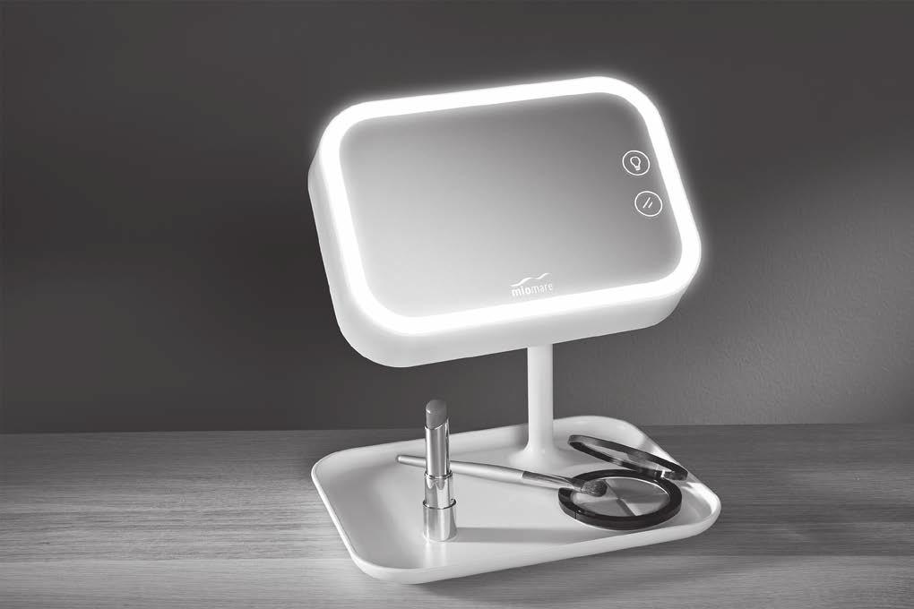 LED MAKE UP MIRROR/LAMP ΚΑΘΡΈΦΤΗΣ ΜΑΚΙΓΙΆΖ/ ΠΟΡΤΑΤΊΦ LED Οδηүίες