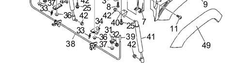 CARRIER 06421 84410-055-0000 CARGO BED TAILGATE BOARD 1 06422 84401-055-0000 PULLING BOARD, CARGO BED TAILGATE 4 06423 845-4.2-13 BOLT F/ST4.