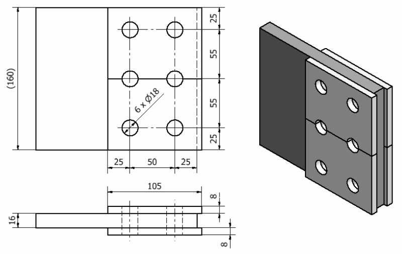 4 Modelul complet al îmbinării Figura G.