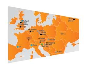 KNAUF INSULATION je mednarodna družba, ki združuje ve~ kot 30 tovarn izolacijskih materialov po Evropi in Ameriki.