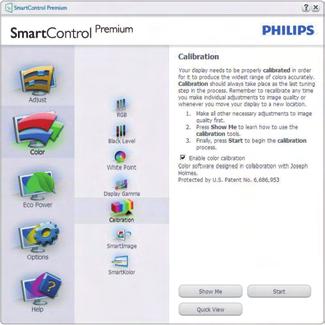 Η επιλογή Enable color calibration (Ενεργοποίηση βαθμονόμησης χρώματος) - είναι από προεπιλογή σε κατάσταση ενεργοποίησης.