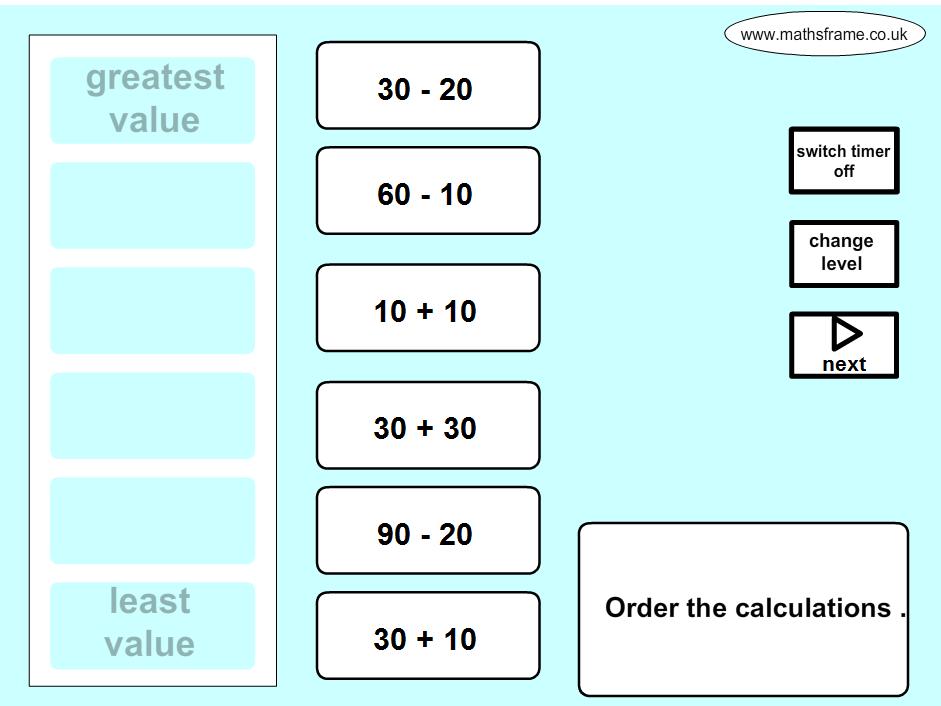 100 (multiples of 10).