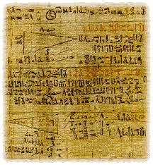 Πηγές των αιγυπτιακών μαθηματικών Ο πάπυρος Rhind είναι μια