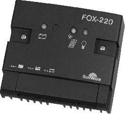 ES GR SE NL Installation FOX-220 Solar Charge Regulator Regulador solar de