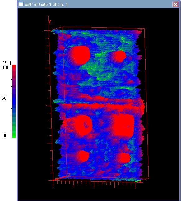 13 : C-scan AMP CFRP V-I 4-5TH LAYER