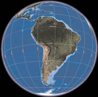 Δ4 Έλα να πετάξουμε πάνω από τη Νότια Αμερική «Ακραία σημεία» της Ν. Αμερικής Έκταση: 17.819.000 τετρ. χλμ. Πληθυσμός: 364.992.000 κάτ. Ψηλότερο σημείο: Ακονκάγκουα (Αργεντινή), 6.960 μ.