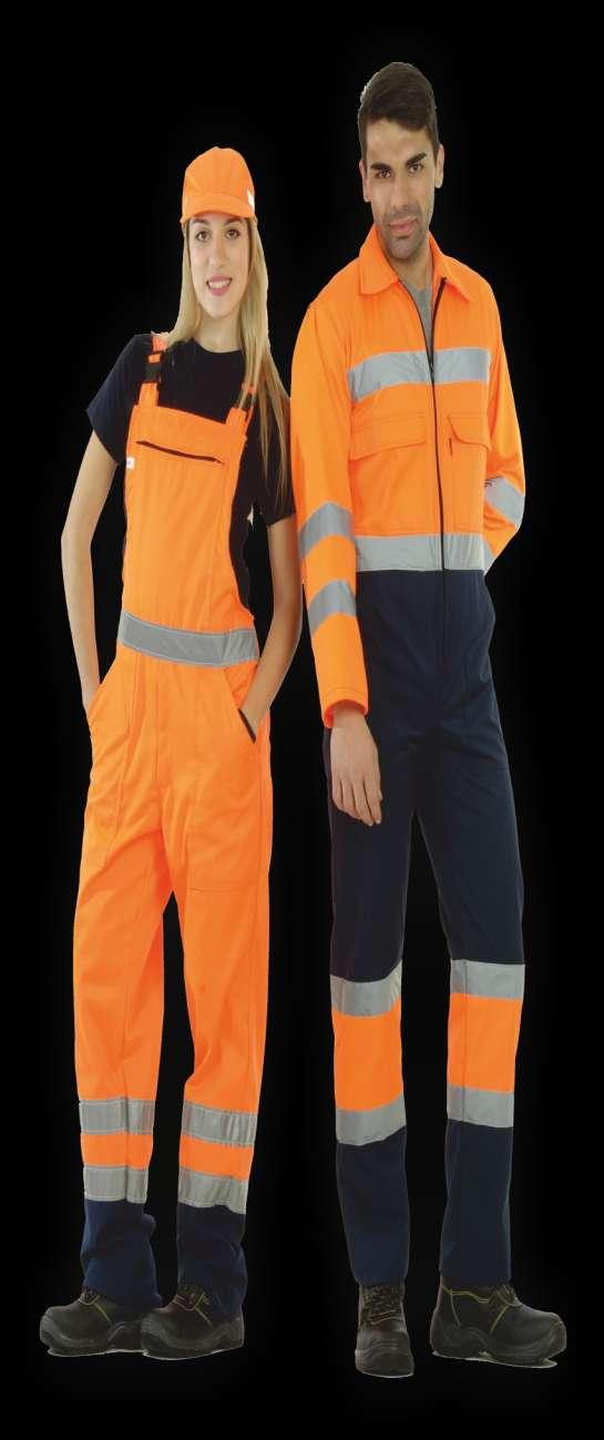 ΕΝΔΥΣΗ ΥΨΗΛΗΣ ΕΥΚΡΙΝΕΙΑΣ HIGH VISIBILITY S UNIFORMS Φόρμα ολόσωμη Luminex Luminex Boiler Suit Κωδικός Code : 51-00-07 OR Δύο ανακλαστικές ταινίες πάχους 5cm στο στήθος, στα μανίκια, στην πλάτη και