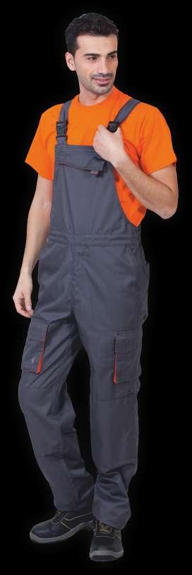 ΒΙΟΜΗΧΑΝΙΚΗ ΕΝΔΥΣΗ WORKING GARMENTS Φόρμα τιράντα Axon Top Dungarees Axon Top Κωδικός Code : 44-30-0X Δίχρωμες λεπτομέρειες στο στήθος. Λάστιχο στη μέση για σωστή εφαρμογή.