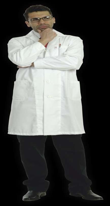 Ρόμπα ανδρική απλή Medical long coat Κωδικός Code : 50-30-66 Κλείνει μπροστά με λευκό κουμπί.