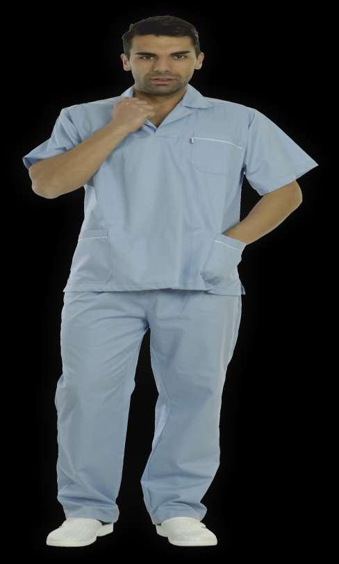 ΙΑΤΡΙΚΕΣ ΣΤΟΛΕΣ MEDICAL UNIFORMS Σακάκι Ιατρού με ρέλι Κ/Μ Medical Coat with pipe Κ/Μ Κωδικός Code : 50-30-66 KΜ Κλείνει μπροστά με λευκό κουμπί.