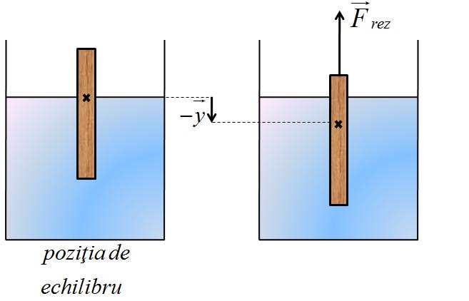 39. Un pendul ateatic de lungie l= se află într-o cutie care este trasă în sus cu o forţă constantă F=N, ca în figura alăturată. Masa cutiei îpreună cu cea a pendulului este =1 kg.