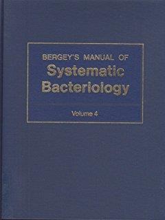 Bergey's Manual of Systematic Bacteriology