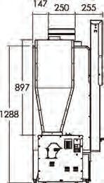 >Κατανάλωση Pellet: min 0,5 kg/h - max 1,5kg/h