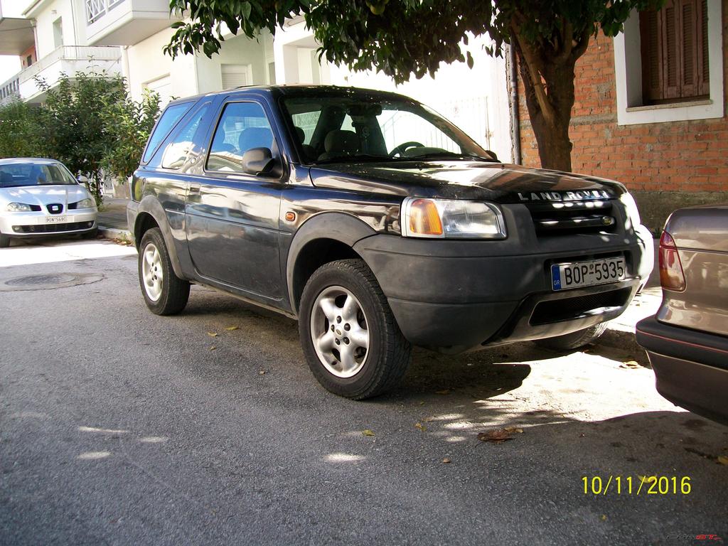 Land Rover Freelander 2001 Απρίλιος -Με 20 GAZ LPG κανει 300 χιλιόμετρα -300 τέλοι