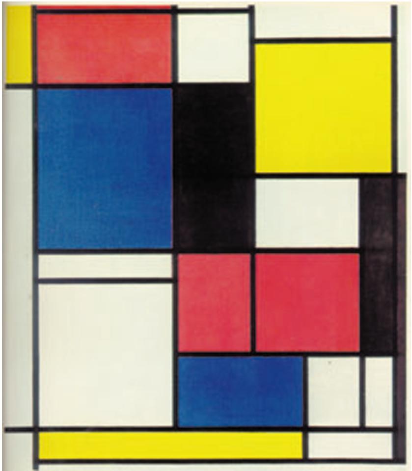 Piet Mondrian (Ολλανδός, 187-1944), Πίνακας ΙΙ,