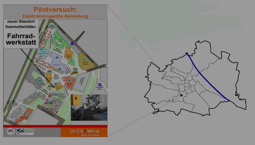 Vienna, Αυστρία Πιλοτικό πρόγραμμα εξυπηρέτησης πολιτών (2013) Kabelwerk 963 διαμερίσματα 2750 πολίτες 1η περίοδος: 2009-2010 18 σημεία