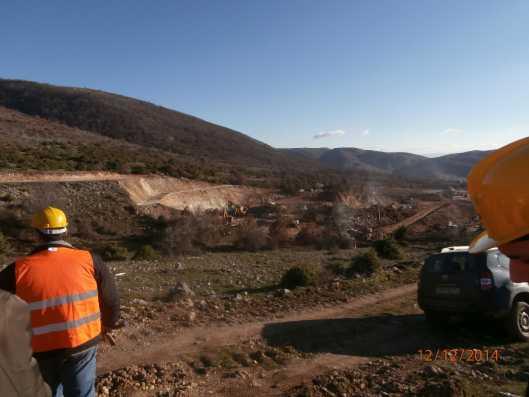 Πίνακας 1.. Γεωμετρικά χαρακτηριστικά του έργου. (ΓΕΩΓΝΩΣΗ Α.Ε.) Αριστερός κλάδος Τμήμα Cut and Cover Εισόδου Υπόγειο Τμήμα Cut and Cover Εξόδου Χ.Θ Αρχής 18+170,00 18+182,50 18+702,51 Χ.