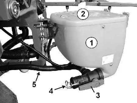 Δμή και λειτυργία τυ κυρίως μηχανήματς 5.12 Δεξαμενή υγρπίησης με εγχυτήρα και σύστημα πλύσης μπιτνιύ (πραιρετικά για UF901 /1201) Εικ. 41/.