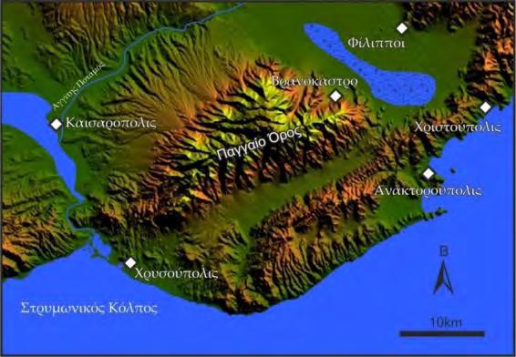Νεολιθική Εποχή Εποχή Χαλκού Εποχή Σιδήρου Αρχαϊκά χρόνια Ρωμαϊκοί χρόνοι (Σημειώνεται η Εγνατία οδός με τεφρή γραμμή) Βυζαντινοί χρόνοι Εικ. 4.2.