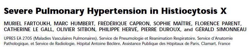 Evidence from histopathological assessment of lung tissue samples examined prior to and following establishment of PH found that progression of pulmonary vascular involvement occurs independently of