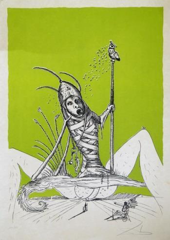 25. Καλλιτέχνης: Salvador Dali Υλικό: Μεταξοτυπία