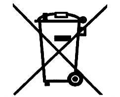 1.3.2 ZAŠTITA OKOLINE Simbol s donje strane kućišta, prekrižena kanta za smeće, znači da se ovaj proizvod ne smije odlagati s kućnim otpadom.