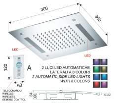 ΤΕΤΡΑΓΩΝΗ ΙΝΟΧ 20 x 20 ULTRA SLIM ΚΕΦΑΛΗ