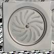 100 x 100mm Σχάρα δαπέδου με τύπο σφράγισης 100 x 100mm Σχάρα