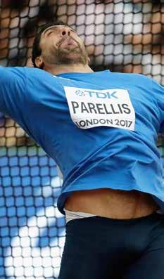 ειδήσεις ΟΚΤΩΒΡΙΟΣ 2017 Απόστολος Παρέλλης: Με το βλέμμα στο 2018 Το Παγκόσμιο Πρωτάθλημα Στίβου που διεξήχθη στο Λονδίνο ήταν ο τελευταίος φετινός αγώνας για τον 32χρονο Κύπριο δισκοβόλο Απόστολο