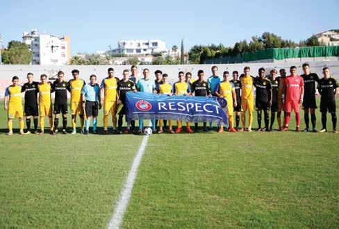 ΑΚΑΔΗΜΙΑ UEFA YOUTH LEAGUE ΑΠΟΕΛ - Borussia Dortmund Στα πλαίσια της τρίτης αγωνιστικής για τη διοργάνωση του UEFA YOUTH LEAGUE η ομάδα μας των U19