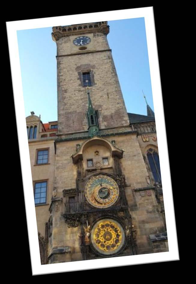 εσείς το ξέρατε; Το Αστρονομικό Ρολόι της Πράγας Το Αστρονομικό Ρολόι της Πράγας είναι πιθανώς το τρίτο της Ευρώπης σε χρονολογική σειρά, μετά το αστρονομικό ρολόι της Πάδοβας (1344) στην Ιταλία και
