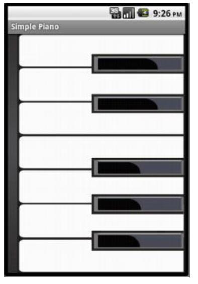 Με αυτό τον τρόπο οι ήχοι φορτώνονται όλοι κατά την εκκίνηση της εφαρμογής με αποτέλεσμα, στη συνέχεια, το πιάνο να λειτουργεί χωρίς καθυστερήσεις.