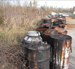 Отпад у фабрици "ЛАБ" Све врсте отпада у фабрици "ЛАБ" су настале у периоду рада фабрике (1998-99). С обзиром да се тада није посвећивала пажња овом проблему, последице су видљиве и данас.
