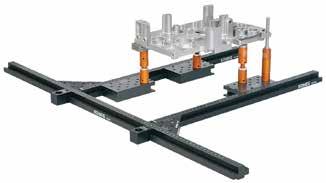 Potrivite pentru diverse piese de lucru sau alte echipamente de măsurare. Adaptare ușoară la modificările de produs. Model filet M6. Achiziționați un kit pentru fiecare piesă de prelucrat.
