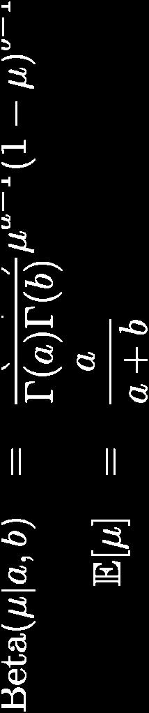 estimation Conjugate prior for μ p(