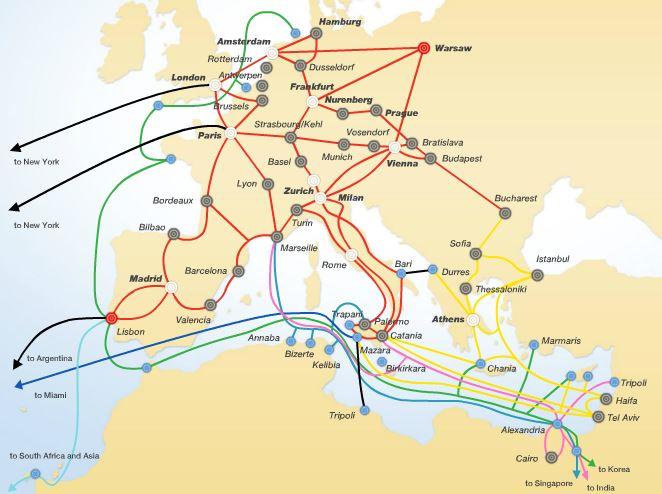 com/#/) Η επικοινωνία είναι κυρίως από-σηµείο-σε-σηµείο (point-to-point) και χρησιµοποιείται πολυπλεξία µήκους κύµατος (WDM)