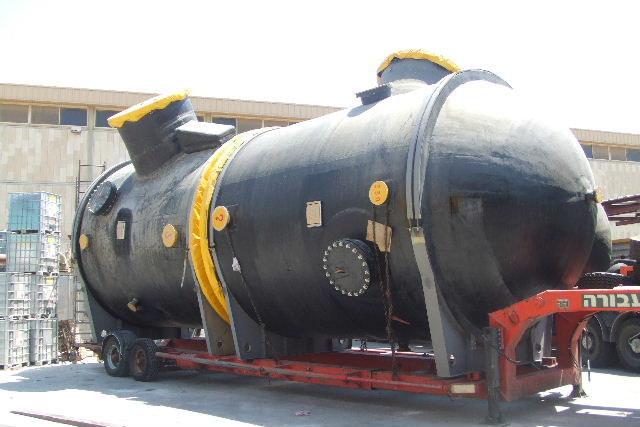 דוגמ או ת של צ יוד תע שיית י ה מיוצר מ- Conductive FRP מכל