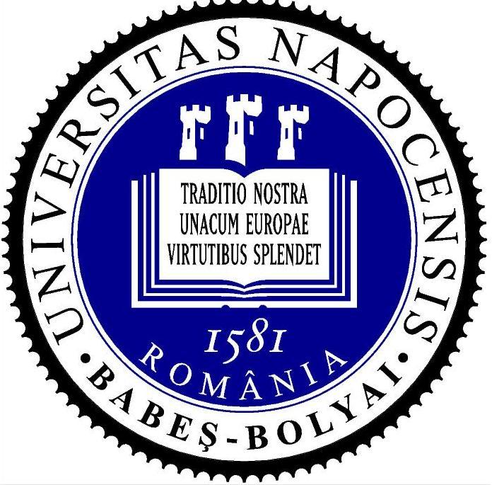 I UNIVERSITATEA BABEŞ-BOLYAI CLUJ-NAPOCA FACULTATEA DE MATEMATICĂ ŞI