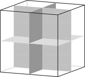 Planul de simetrie reprezintă suprapunerea simetrică a cristalului prin reflexia după un plan. Se notează cu P sau m (operația de oglindire, mirror eng.). a. b. Fig. 2. a. Axe de simetrie (considerând axele de rotație perpendicular pe planul foii); b.