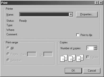 2 Βασικές ρυθµίσεις εκτύπωσης Το κεφάλαιο αυτό εξηγεί τις επιλογές εκτύπωσης και τις κοινές διεργασίες εκτύπωσης στα Windows.