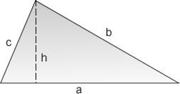 Υπολογισμός Εμβαδού Τριγώνου όταν