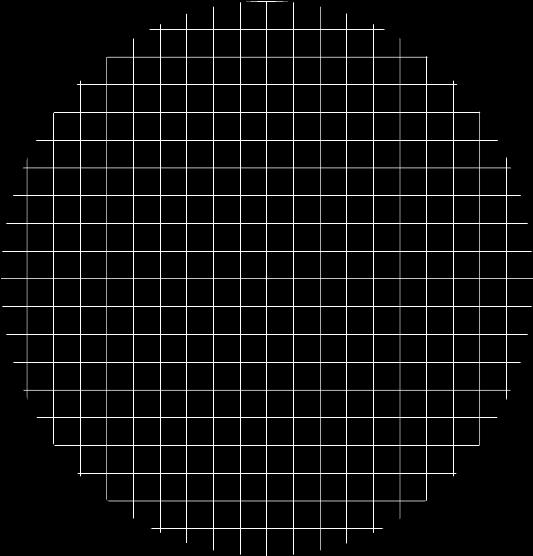 Το εμβαδόν του κύκλου, ακτίνας n, θα είναι: A = π. n 2 Κάθε τετραγωνάκι θα είναι 1x1 και το εμβαδόν του 1x1=1.