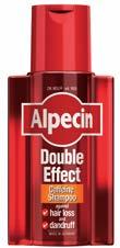 Sutaupote 3,04 ALPECIN DOUBLE-EFFECT, šampūnas su kofeinu pleiskanų ir plaukų slinkimo, 200 ml 11,39 7,40.