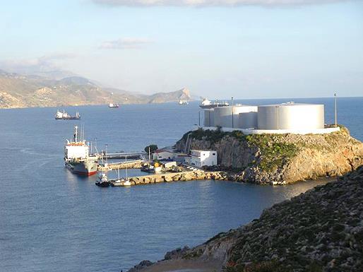 Κεφάλαιο 2 ο - Τα Storage Terminals όπου έχουν αποθηκευμένες μεγάλες ποσότητες ναυτιλιακών καυσίμων και λειτουργούν ως τερματικοί σταθμοί ανεφοδιασμού.