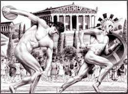 ΓΥΜΝΟΤΗΤΑ ΤΩΝ ΑΘΛΗΤΩΝ Η γυµνότητα των αθλητών, χαρακτηριστικό γνώρισµα του αρχαίου ελληνικού αθλητισµού, έφθασε στο αποκορύφωµά της κατά την διάρκεια των κλασσικών χρόνων (5 ος -4 ος αιώνας π. Χ).