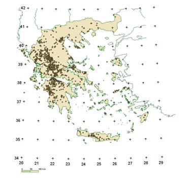 2.5 Μετακινήσεις εδαφών στον ελλαδικό χώρο Οι κατολισθήσεις στον ελληνικό χώρο εµφανίζονται µε µεγάλη συχνότητα εξαιτίας: - των ιδιαίτερων γεωλογικών συνθηκών - του έντονου ανάγλυφου - των