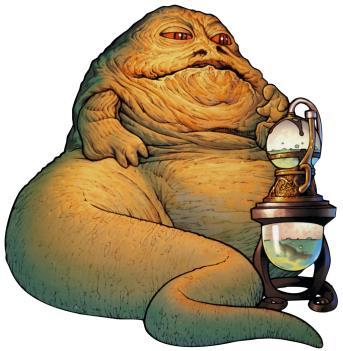 7. At the distant planet of Tatooine, the warlord Jabba the Hutt has the unique ability of detecting ultrasound signals with sensors scattered randomly on his body.