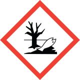 Πικτογράμματα κινδύνου: Προειδοποιητική λέξη: - Δηλώσεις επικινδυνότητας (Hazard statements): H411 Τοξικό για τους υδρόβιους οργανισμούς, με μακροχρόνιες επιπτώσεις.